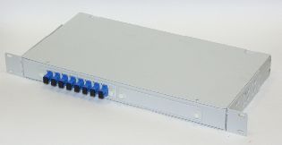 Кросс оптический КС 19", 1U, 8, SM SC/UPC укомплектованный