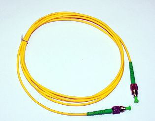 Шнур оптический SM, FC/APC-FC/APC, симплекс, 3.0, 0.5 м
