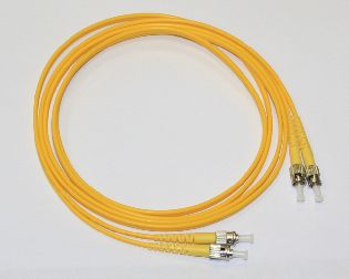 Шнур оптический SM, ST/UPC-ST/UPC, дуплекс, 3.0, 40 м
